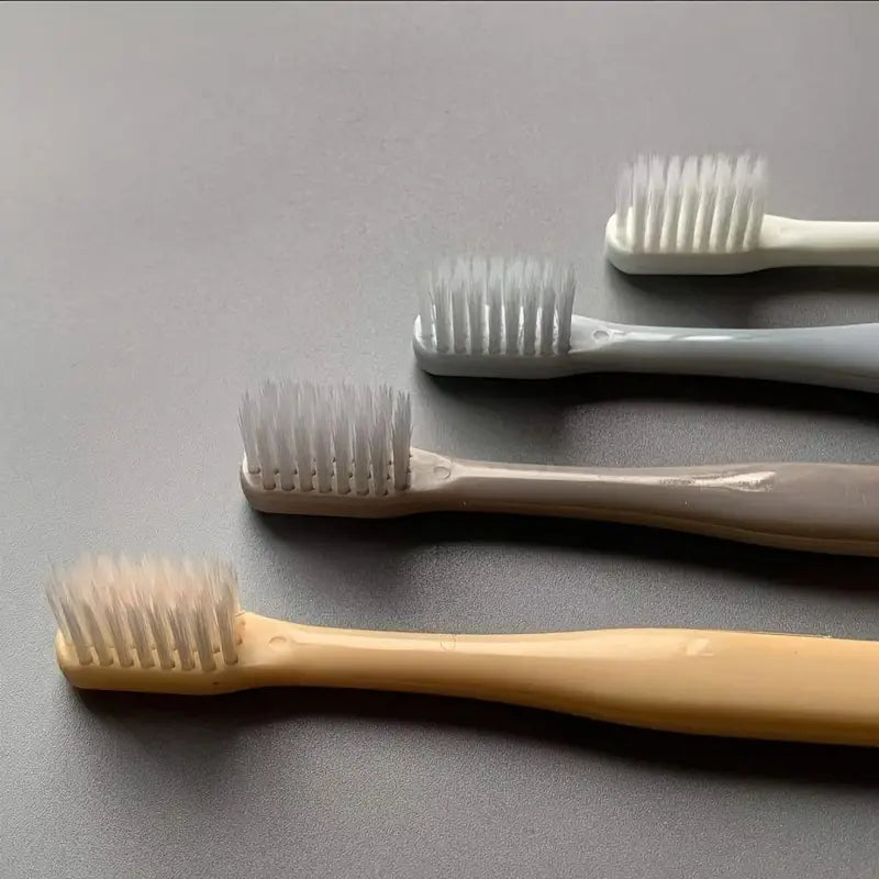 GentleClean 4-Piece Adult Toothbrush Set