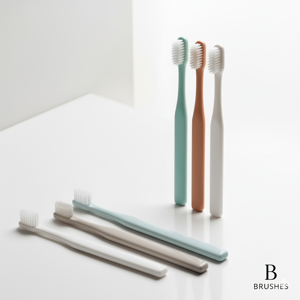 GentleClean 4-Piece Adult Toothbrush Set